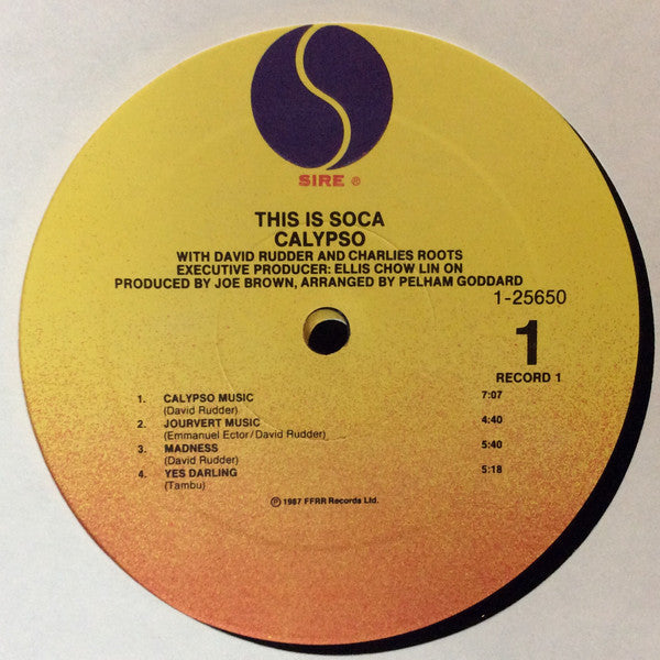 Various - This Is Soca (2xLP, Comp, All)