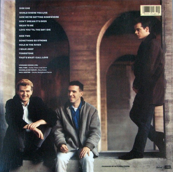 Crowded House - Crowded House (LP, Album, All)