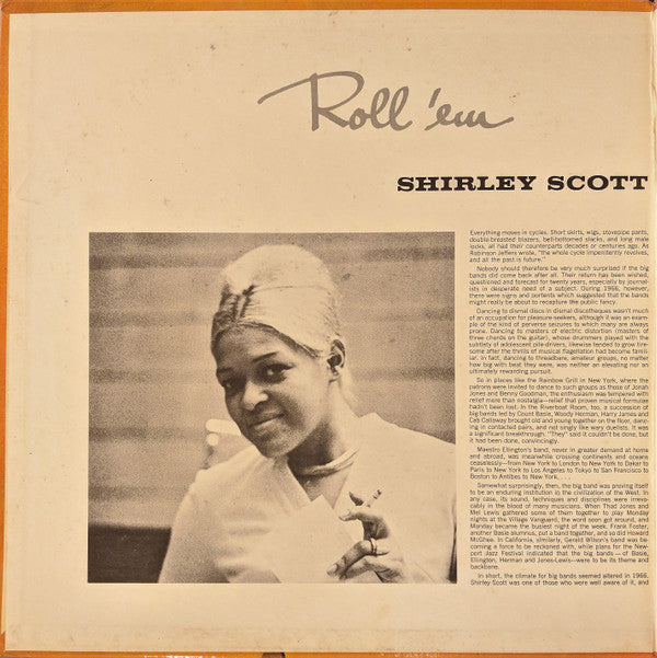 Shirley Scott - Roll 'Em: Shirley Scott Plays The Big Bands(LP, Album)