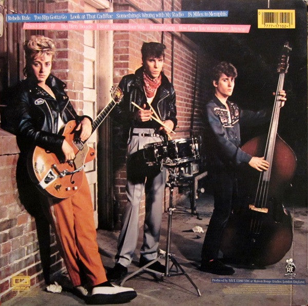Stray Cats - Rant N' Rave With The Stray Cats (LP, Album, Une)