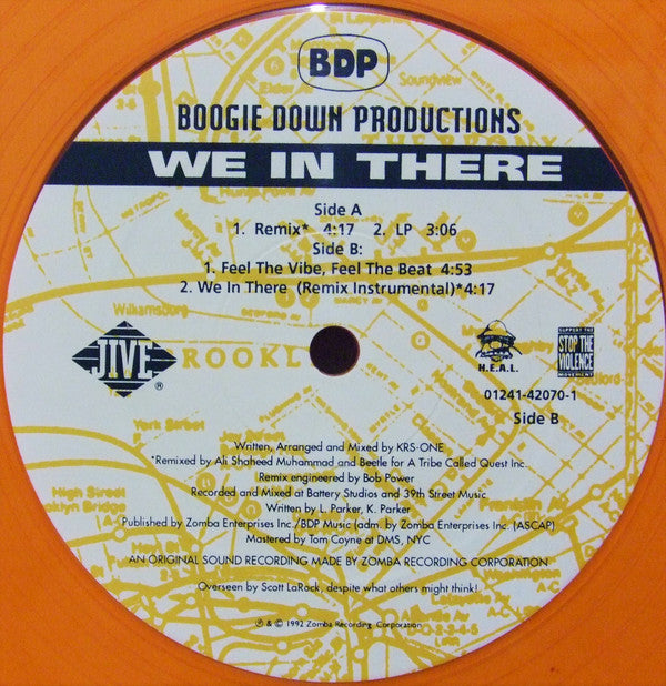 Boogie Down Productions - We In There (12"", Single, Tra)