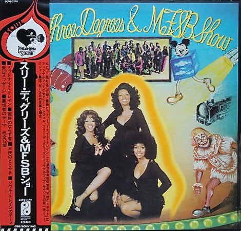 The Three Degrees - The Three Degrees & MFSB Show(LP, Album, Comp)