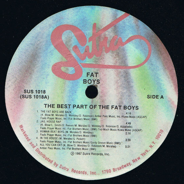 Fat Boys - The Best Part Of The Fat Boys (LP, Comp)