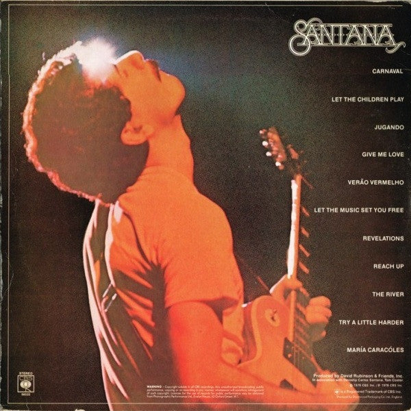 Santana - Festivál (LP, Album)