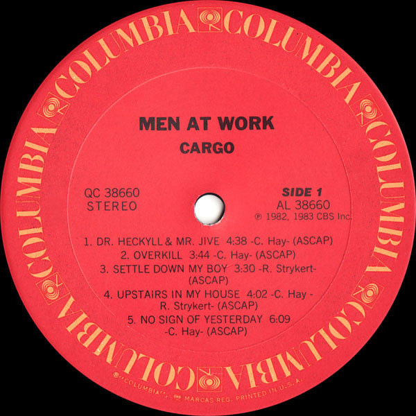 Men At Work - Cargo (LP, Album)