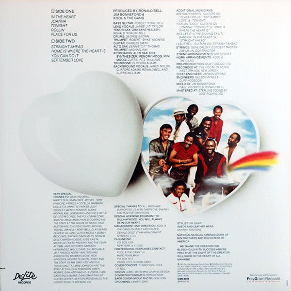 Kool & The Gang - In The Heart (LP, Album, 26 )