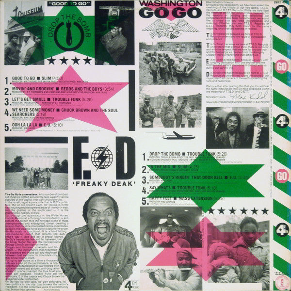 Various - Go Go Crankin' (LP, Comp)