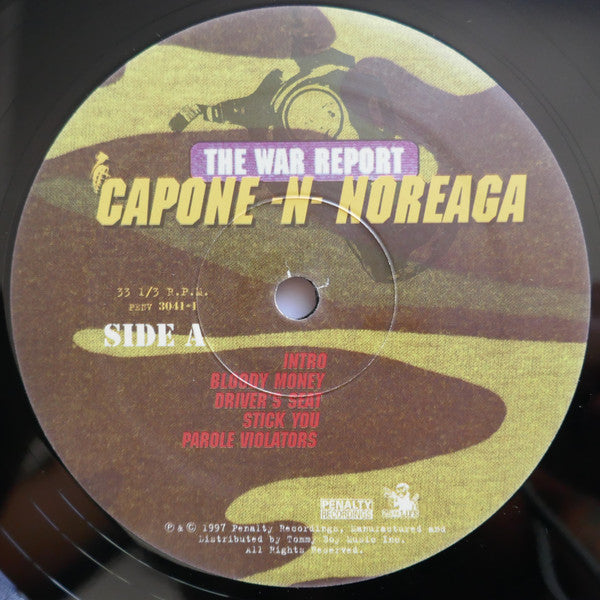 Capone -N- Noreaga - The War Report (2xLP, Album)