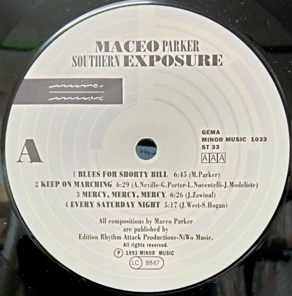 Maceo Parker - Southern Exposure (LP, Album)