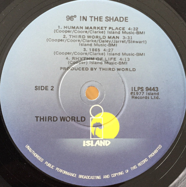 Third World - 96° In The Shade (LP, Album, Win)