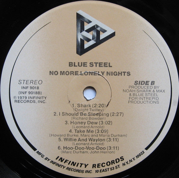 Blue Steel - No More Lonely Nights (LP, Album)