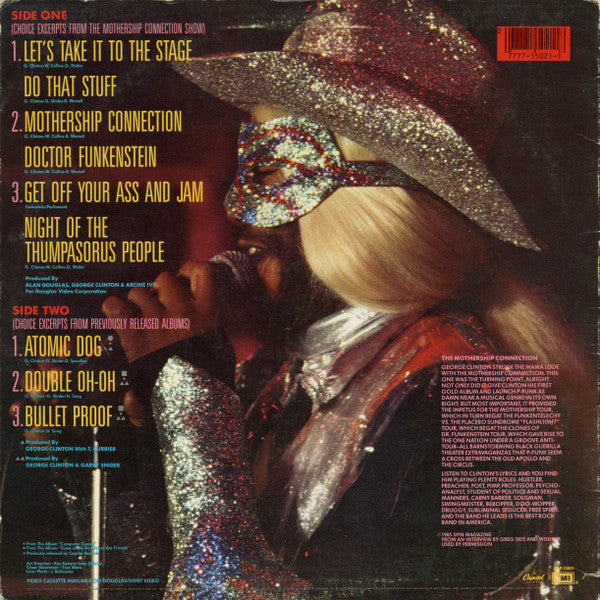 George Clinton - The Mothership Connection (Live From Houston)(LP, ...