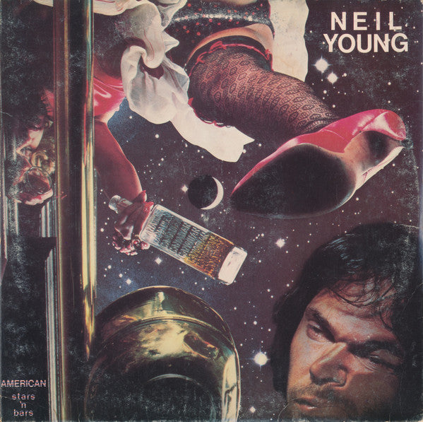 Neil Young - American Stars 'N Bars (LP, Album, Win)