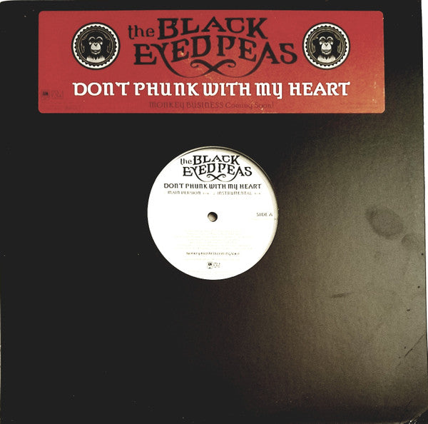 The Black Eyed Peas* - Don't Phunk With My Heart (12"", Promo)