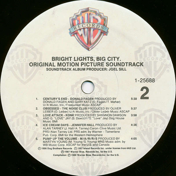 Various - Bright Lights, Big City (Original Motion Picture Soundtra...