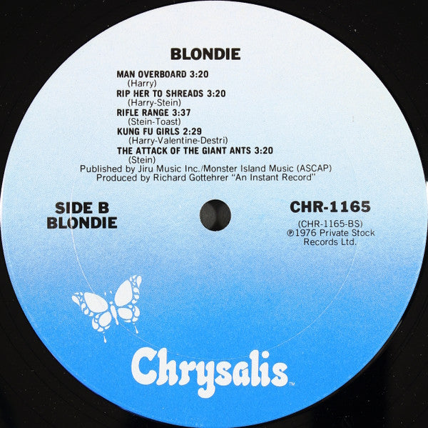 Blondie - Blondie (LP, Album, RE, San)