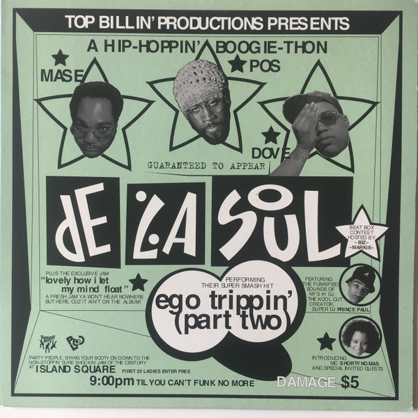 De La Soul - Ego Trippin' (Part Two) (12"", Single)