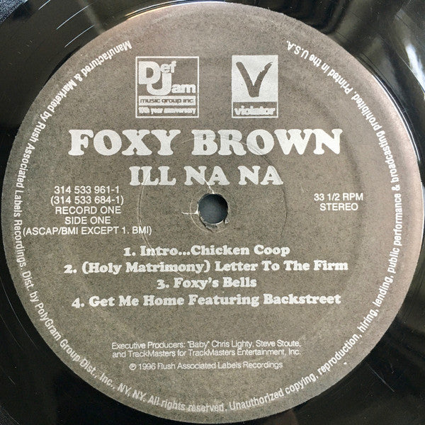 Foxy Brown - Ill Na Na (2xLP, Album)