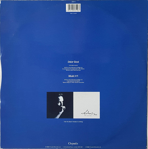 Midge Ure - Dear God (12"", Single)