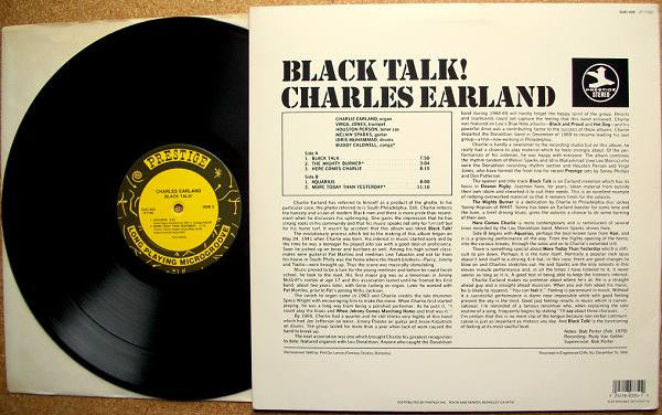 Charles Earland - Black Talk! (LP, Album, RE)