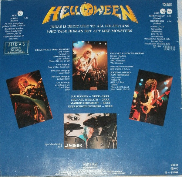 Helloween - Judas (12"")