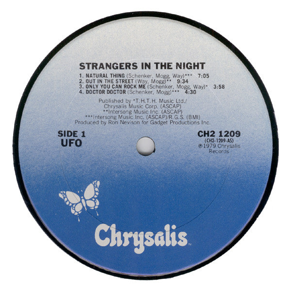 UFO (5) - Strangers In The Night (2xLP, Album, Ter)