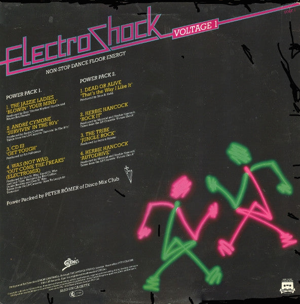 Various - Electro Shock - Voltage 1 (LP, Comp, Mixed)