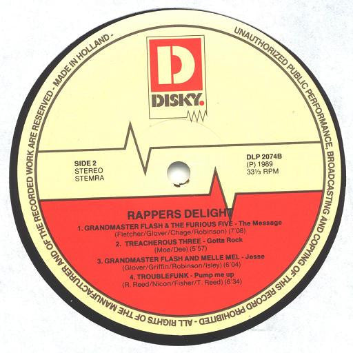 Various - Rappers Delight (2xLP, Comp)