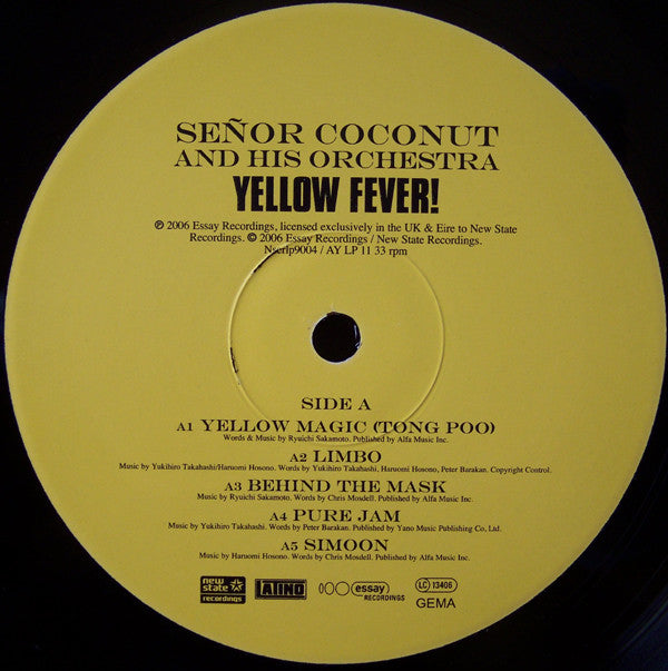 Señor Coconut And His Orchestra - Yellow Fever! (LP, Album)