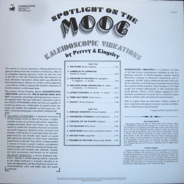 Perrey & Kingsley - Spotlight On The Moog - Kaleidoscopic Vibration...