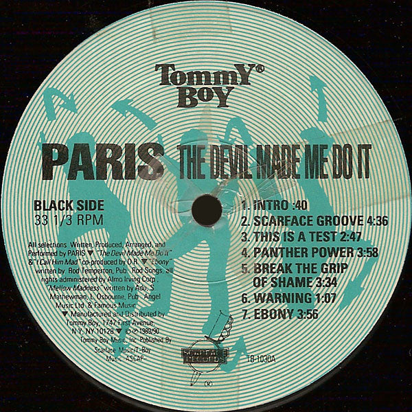 Paris (2) - The Devil Made Me Do It (LP, Album)