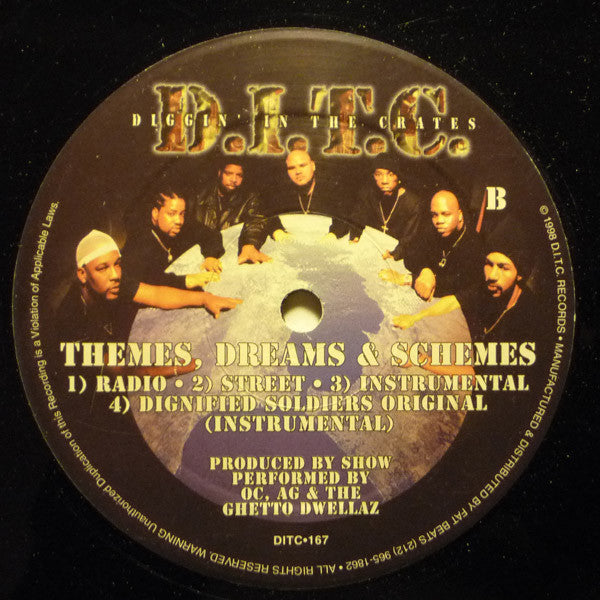 D.I.T.C. - Dignified Soldiers / Themes, Dreams & Schemes (12"")