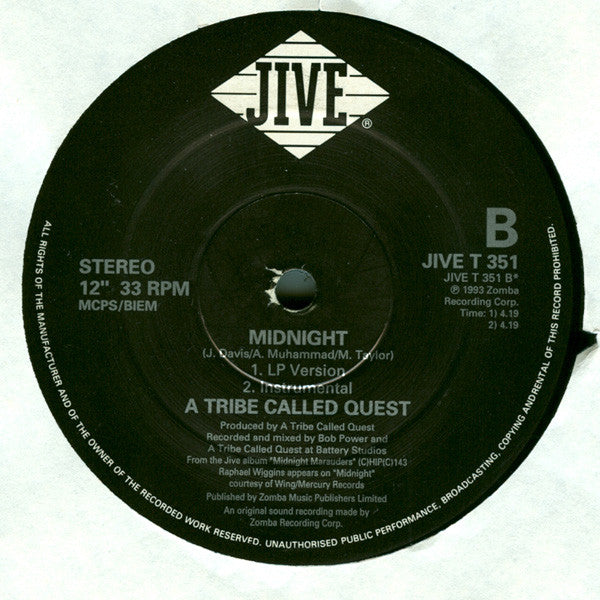 A Tribe Called Quest - Electric Relaxation (Relax Yourself Girl)(12...