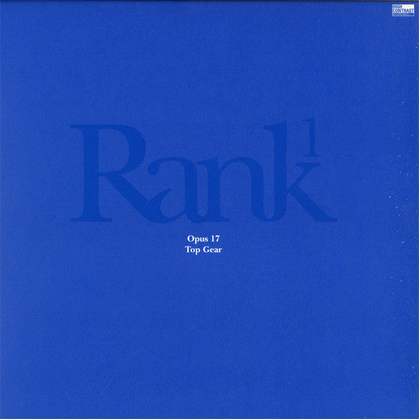 Rank1* - Opus 17 / Top Gear (12"")
