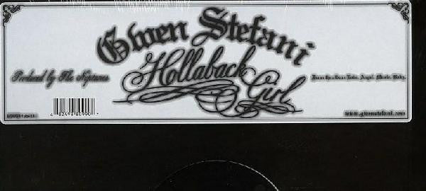 Gwen Stefani - Hollaback Girl (12"")