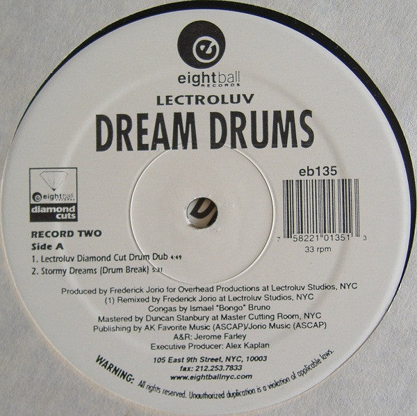 Lectroluv - Dream Drums (2x12"")