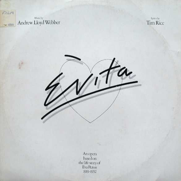 Andrew Lloyd Webber And Tim Rice - Evita (2xLP, Album)