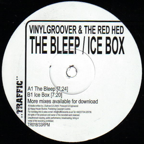 Vinylgroover & The Red Hed - The Bleep / Ice Box (12"")