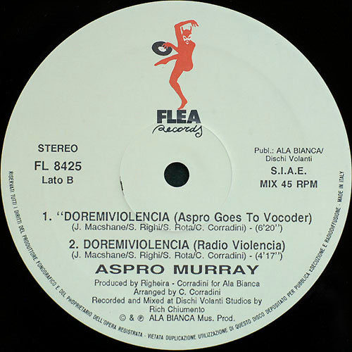 Aspro Murray - Doremiviolencia (12"")