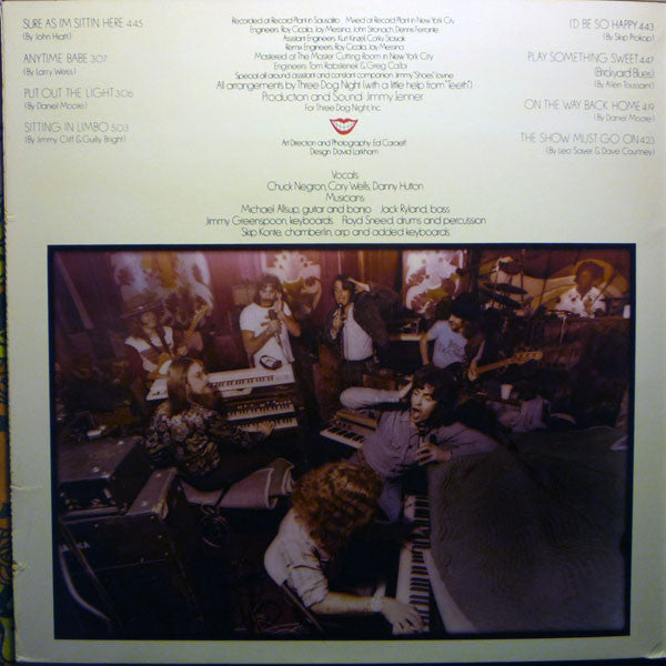 Three Dog Night - Hard Labor (LP, Album)