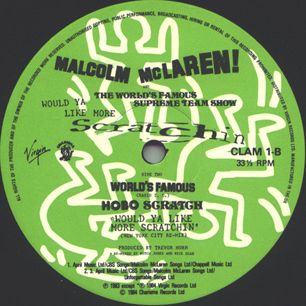 Malcolm McLaren - Would Ya Like More Scratchin(LP, Album, Mixed)