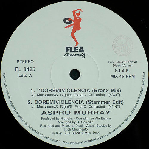 Aspro Murray - Doremiviolencia (12"")