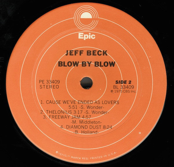 Jeff Beck - Blow By Blow (LP, Album, San)