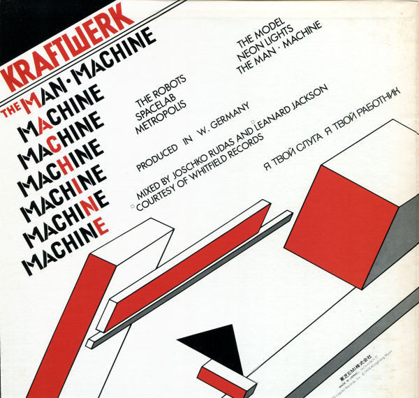 Kraftwerk - The Man·Machine (LP, Album)