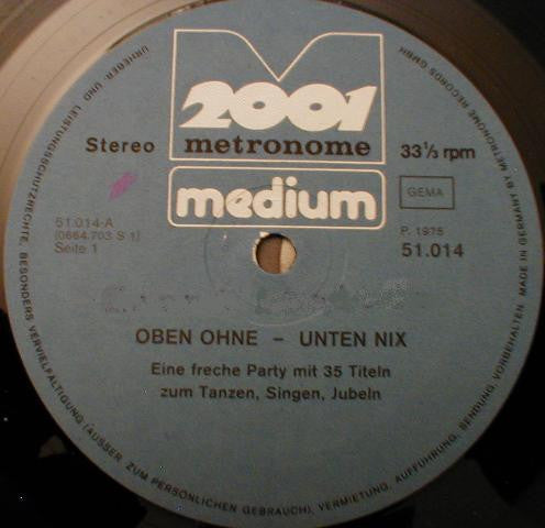 Unknown Artist - Oben Ohne - Unten Nix (LP)