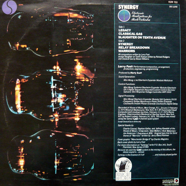 Synergy (3) - Electronic Realizations For Rock Orchestra (LP, Album)