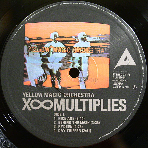 Yellow Magic Orchestra - X∞Multiplies (LP, Comp)