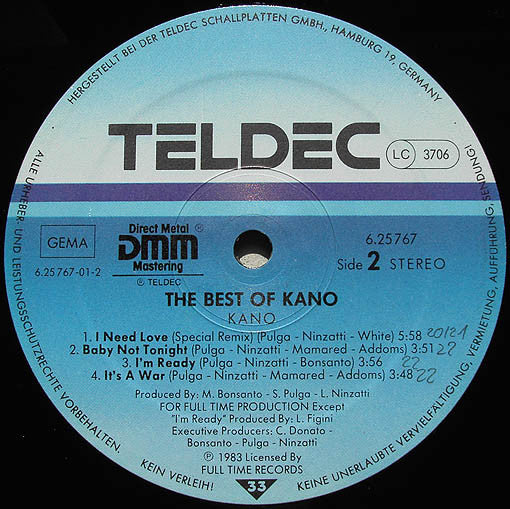 Kano - The Best Of Kano (LP, Comp, DMM)