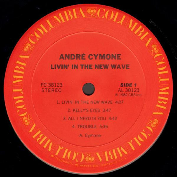 André Cymone - Livin' In The New Wave (LP, Album, Pit)