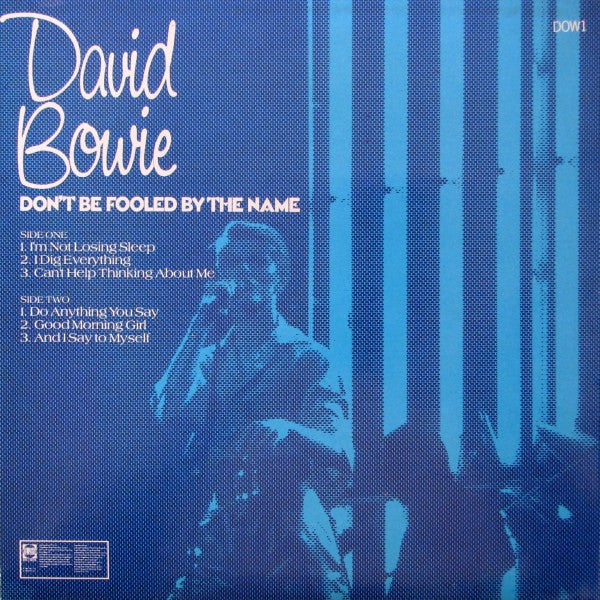 David Bowie - Don't Be Fooled By The Name (10"", Comp)